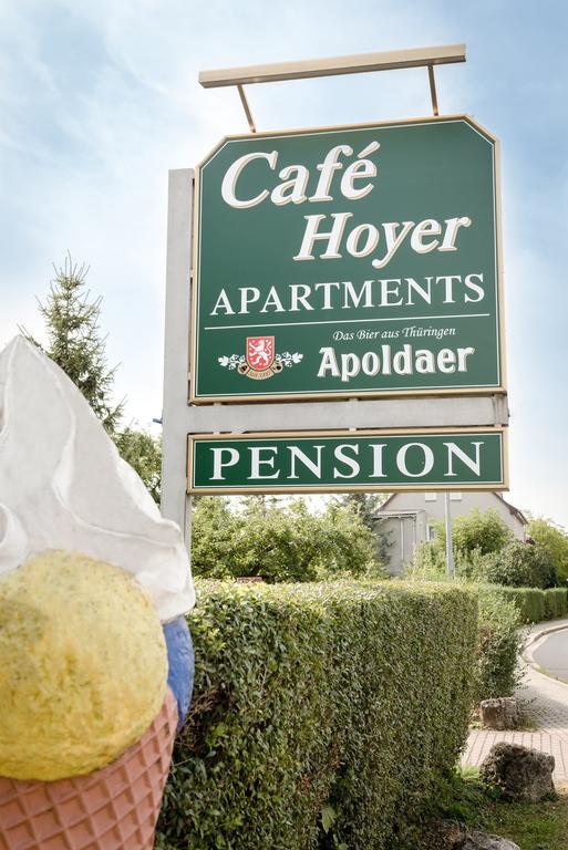 Cafe Hoyer Pension Und Appartements 罗德格斯多夫 外观 照片